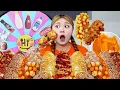 Download Lagu ASMR MUKBANG 명랑 핫도그🌭 떡볶이 먹방 레시피 Spicy Cheese Tteokbokki With Crispy Corn Dog Eating Sound | HIU 하이유