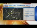 Juvenile arrested over Andrews High School bomb threat