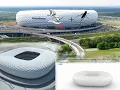 tutorial for total beginners create Allianz arena football stadium skin facade in