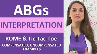 ABGs Interpretation Arterial Blood Gases Acid Base Imbalances ROME Tic Tac Toe Method 