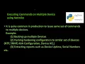 Executing a Command on Multiple Devices Using Netmiko