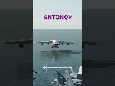 Antonov Flies Toward Aircraft Carrier 😱