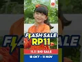 Lagu Iklan Shopee 1111 Andin, Reyna, Mas Al Flash Sale11 Gratis Ongkir Murah Lebay