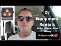 DJ Equipment Rental - Make Money Save Money