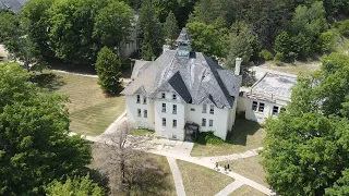 Drone View - The Village at Grand Traverse Hospital Hiking Trails