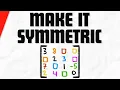 Fill Missing Entries to Make a Symmetric Matrix Linear Algebra Exercises
