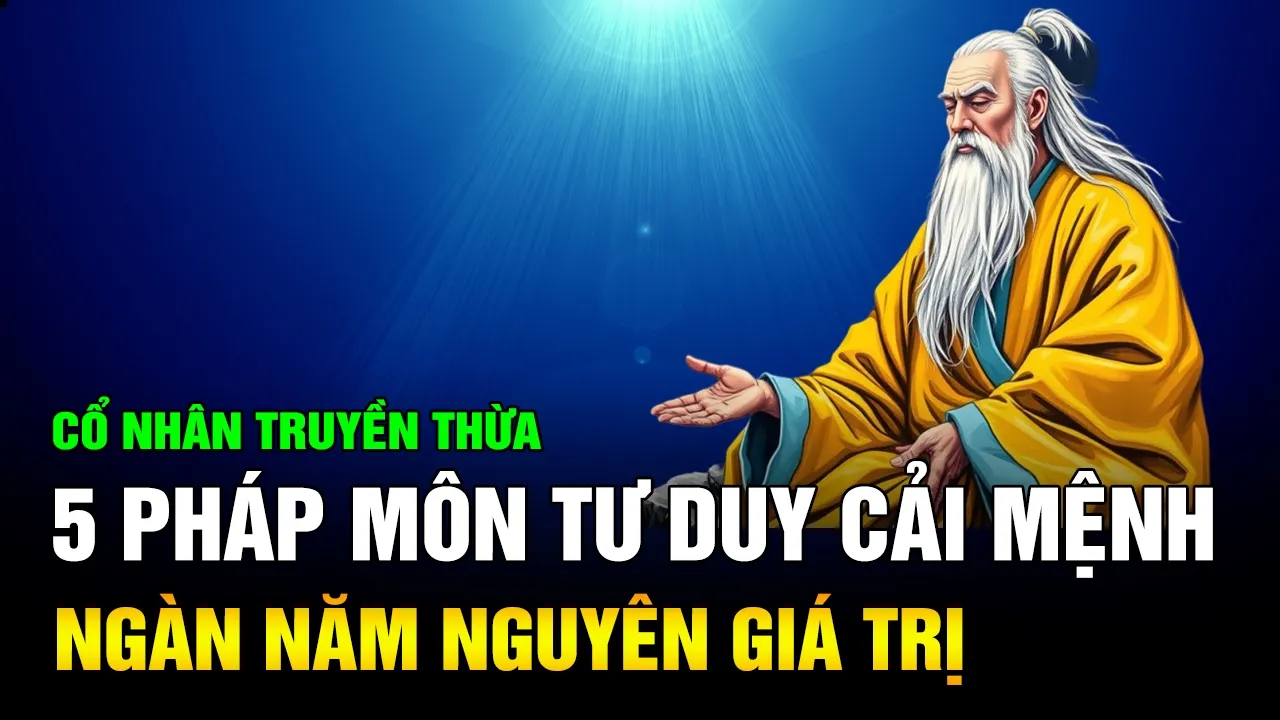 Outline Video 5 Pháp Môn Tư Duy Cải Mệnh Của Cổ Nhân Ngàn Năm Còn Nguyên Giá Trị