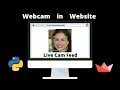 streaming webcam python live webcam webapp streamlit webrtc face detection
