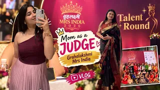 Mummy as Mrs India Judge😍👸 #grovershere