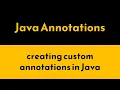 Create and Use Custom Java Annotations Meta-Annotations in Java Geekific