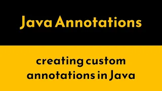 Create and Use Custom Java Annotations Meta-Annotations in Java Geekific