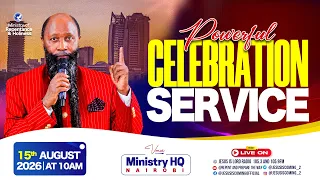 MEGA THANKSGIVING CELEBRATION SERVICE - AUGUST 15 2026
