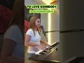 Download Lagu TO LOVE SOMEBODY-Bee Gees (OnessaOneWomanBand coversong) #nocopyrightinfringementintended