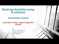 Business Analytics using R for Association Rules using R