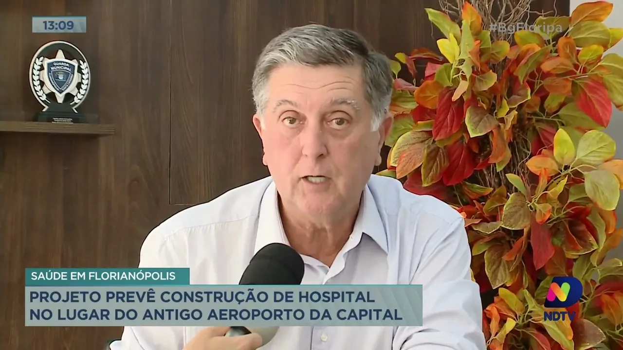 VÍDEO: Conheça o projeto que quer construir hospital em antigo aeroporto de Florianópolis