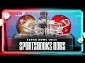 How do SPORTSBOOKS establish ODDS for the Super Bowl Yahoo Sports