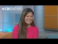 Lagu Hazel Mae on her on-field interviews and those locker-room celebrations