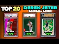 Top 20 Most Valuable Derek Jeter Baseball Cards Recently Sold on eBay