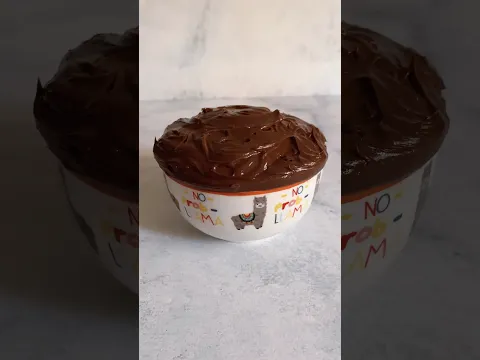 Crema Bariloche para rellenar y cubrir tortas #cremabariloche #chocolate