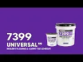 ROBERTS 7399 UNIVERSAL99 Resilient Flooring Carpet Adhesive