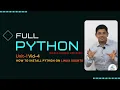 Python Unit 1- 4 How To Install Python on Linux Ubuntu Neeraj Sharma