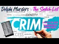 Delphi Murders - The Snitch List From 2017