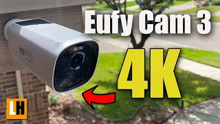 Eufy Security EufyCam 3 Review - Features Unboxing Installation Testing and Edge System Giveaway