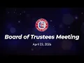 Comal ISD Board of Trustees Meeting - April 23 2026