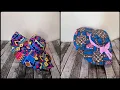 DIY Wide Brim Sun hat with African Print Fabric Sun-hat Tutorial