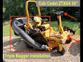 Cub Cadet ZTXS4 54 Triple Bagger Assembly