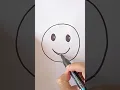 How to Draw a Smiley Face Drawing