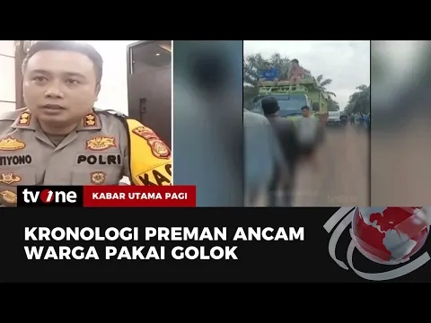 Detik-detik Preman Ancam Bacok Warga Gegara Lahan yang Dibeli Korban