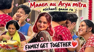 Aji ra breakfast mo hata ru💯||Family get together 😍