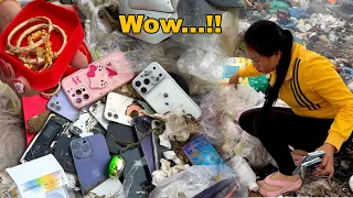 😍Great Day!😱Wow...Gold & A lots of phone Broken-Samsung-iphone 17PM...in Rubbish,Restore Phone