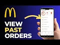 How to view your order in McDonald s app Step-by-Step Guide