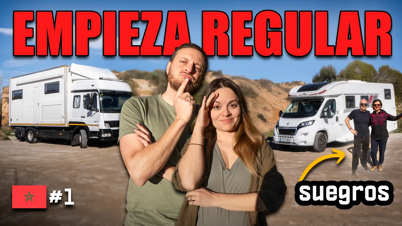 Viaje en Autocaravana a Marruecos empieza MAL 😅 Vivir en ruta Camión CAMPER #T2E1