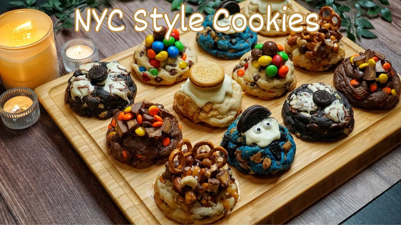Galletas con chispas de chocolate estilo Nueva York a partir de una masa Thumbnail