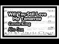 Download Lagu Will You Still Love Me Tomorrow Alto Sax Sheet Music Backing Track Play Along Partitura