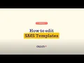 Editing your SMS templates