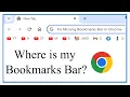 Fix Missing Bookmarks Bar in Google Chrome