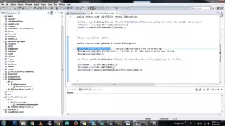 StringTokenizer and Import Text Files