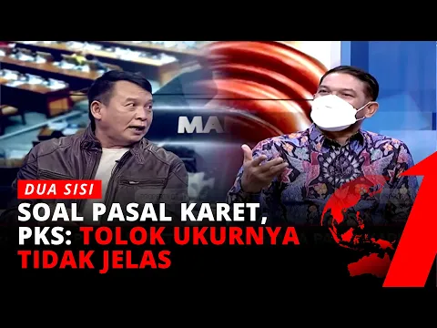 Jokowi Risih "Pasal Karet" UU ITE, DPR F-PDIP: Aneh Dahulu Seluruh Fraksi Setuju | Dua Sisi tvOne
