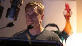 Disney s Moana Alan Tudyk Hei hei Recording Session In Cinemas December 2016