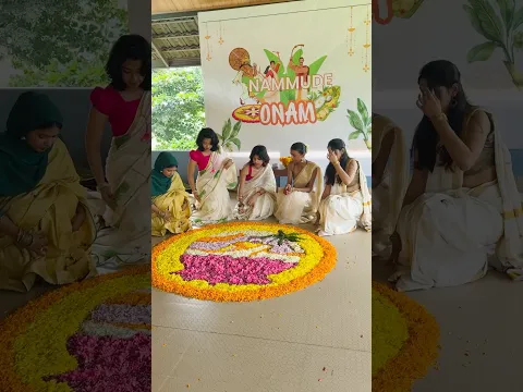 College nirthitula 1st ONAM🌸🥳 | DV072🤩 #thejathangu #Shorts