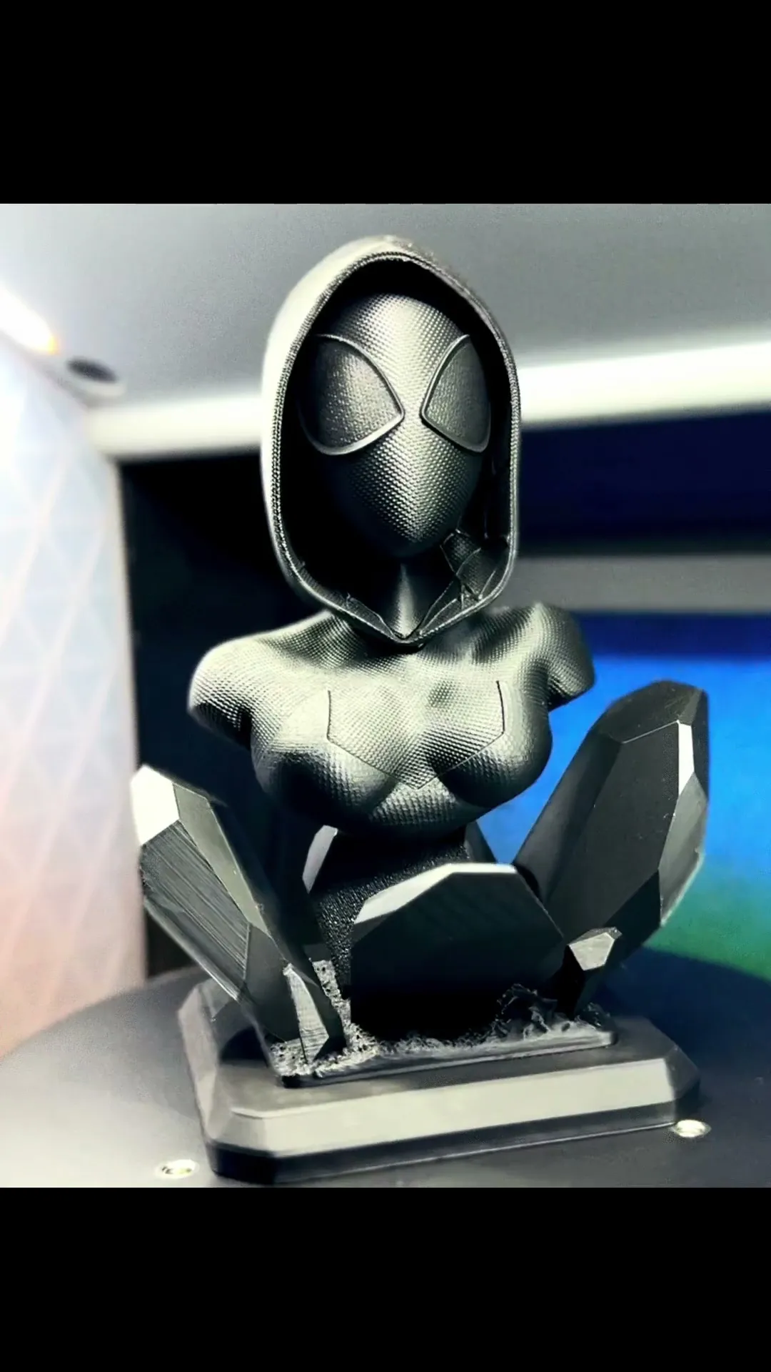 Spider Gwen Bust (Stylized Fan art)