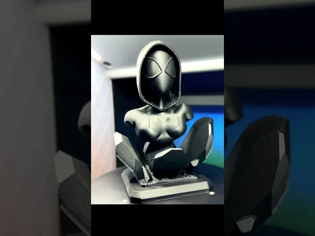 Spider Gwen Bust (Stylized Fan art) video thumbnail