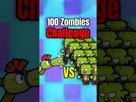 Spike Cannon vs 100 Zombies — I'm making a Zombie Survival Game!