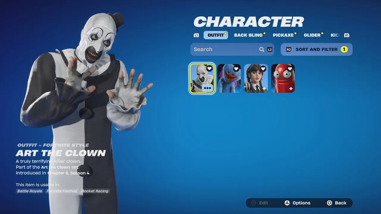 Art The Clown Skin EARLY Gameplay & Review (Terrifier x Fortnite)