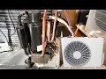 Lagu HITACHI Mini-Split Air Conditioner Outdoor Unit RAC-S25X Inverter Compressor Running Sound