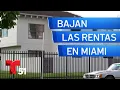 Comienza a bajar el precio de la renta en Miami